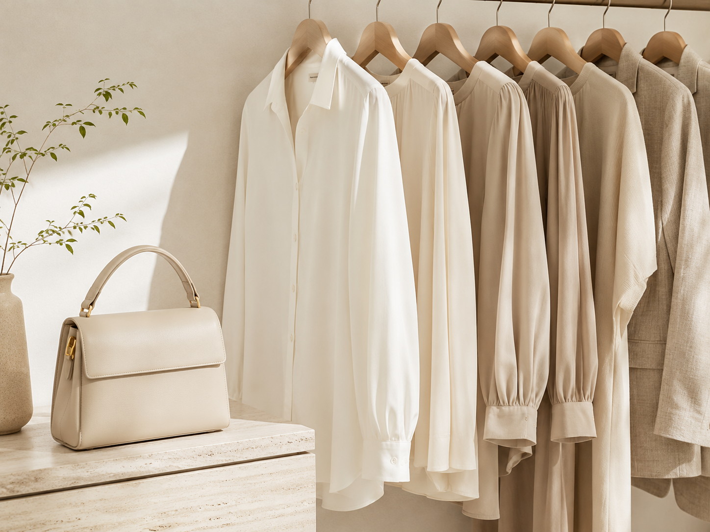 LINOA vision clothes and bag visual